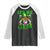 Funny It's Me I Am The Shenanigans Raglan Shirt St Patrick's Day Racoon Shamrock