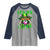 Funny It's Me I Am The Shenanigans Raglan Shirt St Patrick's Day Racoon Shamrock