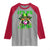 Funny It's Me I Am The Shenanigans Raglan Shirt St Patrick's Day Racoon Shamrock