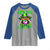 Funny It's Me I Am The Shenanigans Raglan Shirt St Patrick's Day Racoon Shamrock