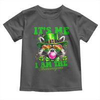 Funny It's Me I Am The Shenanigans Toddler T Shirt St Patrick's Day Racoon Shamrock