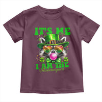 Funny It's Me I Am The Shenanigans Toddler T Shirt St Patrick's Day Racoon Shamrock