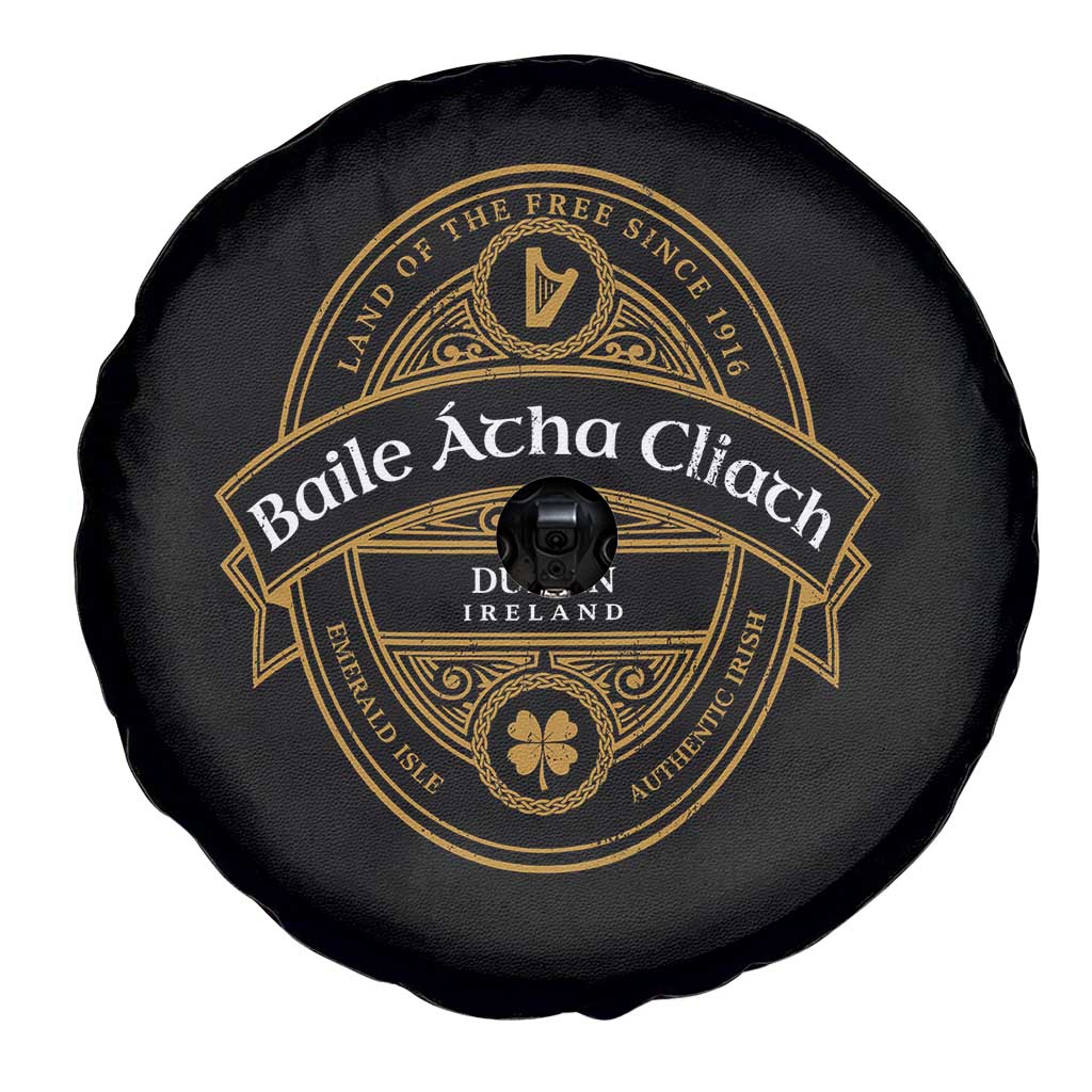 Dublin Ireland Spare Tire Cover Baile Atha Cliath Land Of The Free Since 1916