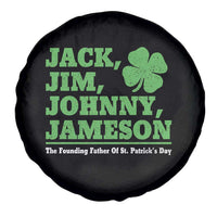 Funny St Patricks Day Irish Fathers Jack Jim Johnny Jameson Spare Tire Cover