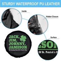 Funny St Patricks Day Irish Fathers Jack Jim Johnny Jameson Spare Tire Cover