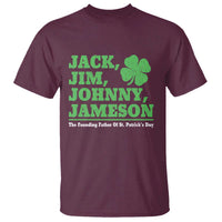 Funny St Patricks Day Irish Fathers Jack Jim Johnny Jameson T Shirt