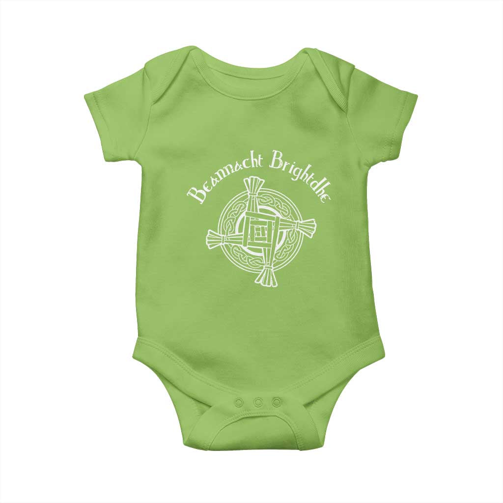 St Brigids Day Baby Onesie Beannacht Brighdhe Gaelic Irish Imbolc