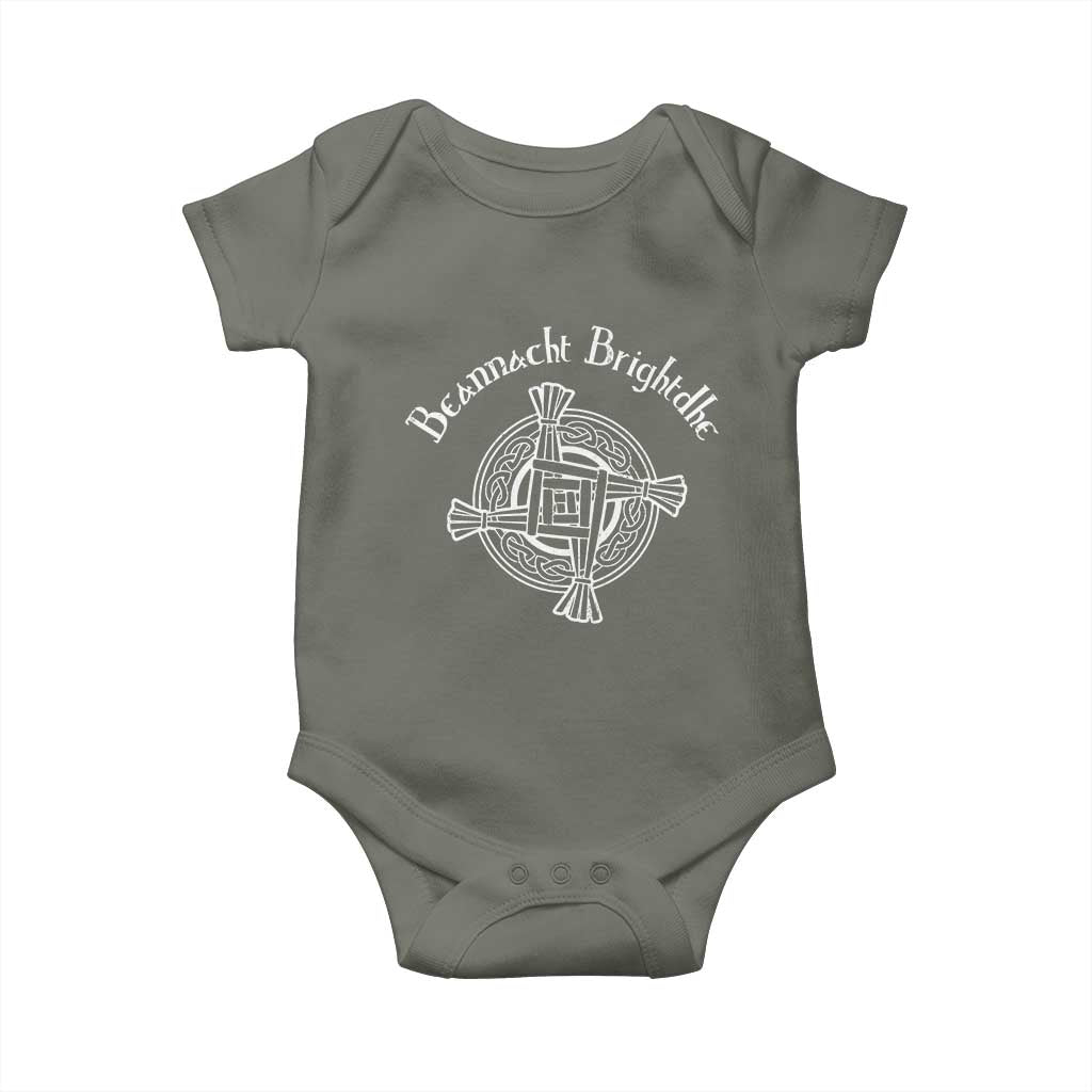 St Brigids Day Baby Onesie Beannacht Brighdhe Gaelic Irish Imbolc