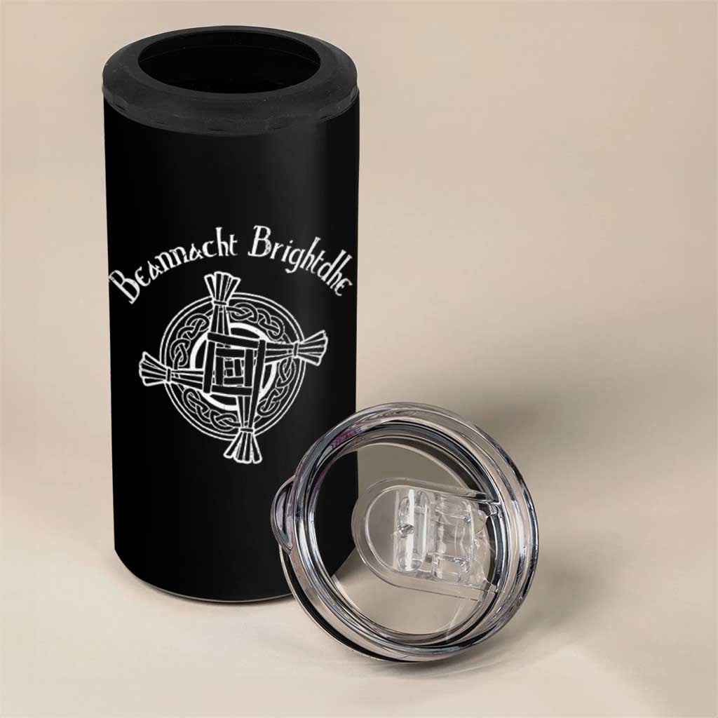 St Brigids Day 4 in 1 Can Cooler Tumbler Beannacht Brighdhe Gaelic Irish Imbolc