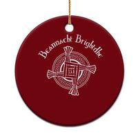 St Brigids Day Ceramic Ornament Beannacht Brighdhe Gaelic Irish Imbolc