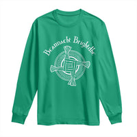 St Brigids Day Long Sleeve Shirt Beannacht Brighdhe Gaelic Irish Imbolc