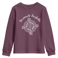 St Brigids Day Youth Sweatshirt Beannacht Brighdhe Gaelic Irish Imbolc