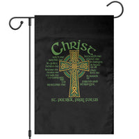 Christ St Patrick Pray For Us Christian Catholic Religious Celtic Cross Garden Flag