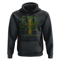 Christ St Patrick Pray For Us Christian Catholic Religious Celtic Cross Hoodie