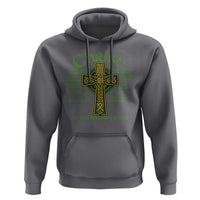 Christ St Patrick Pray For Us Christian Catholic Religious Celtic Cross Hoodie