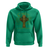 Christ St Patrick Pray For Us Christian Catholic Religious Celtic Cross Hoodie