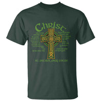 Christ St Patrick Pray For Us Christian Catholic Religious Celtic Cross T Shirt