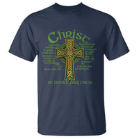 Christ St Patrick Pray For Us Christian Catholic Religious Celtic Cross T Shirt