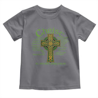 Christ St Patrick Pray For Us Christian Catholic Religious Celtic Cross Toddler T Shirt
