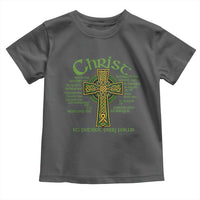 Christ St Patrick Pray For Us Christian Catholic Religious Celtic Cross Toddler T Shirt