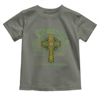 Christ St Patrick Pray For Us Christian Catholic Religious Celtic Cross Toddler T Shirt