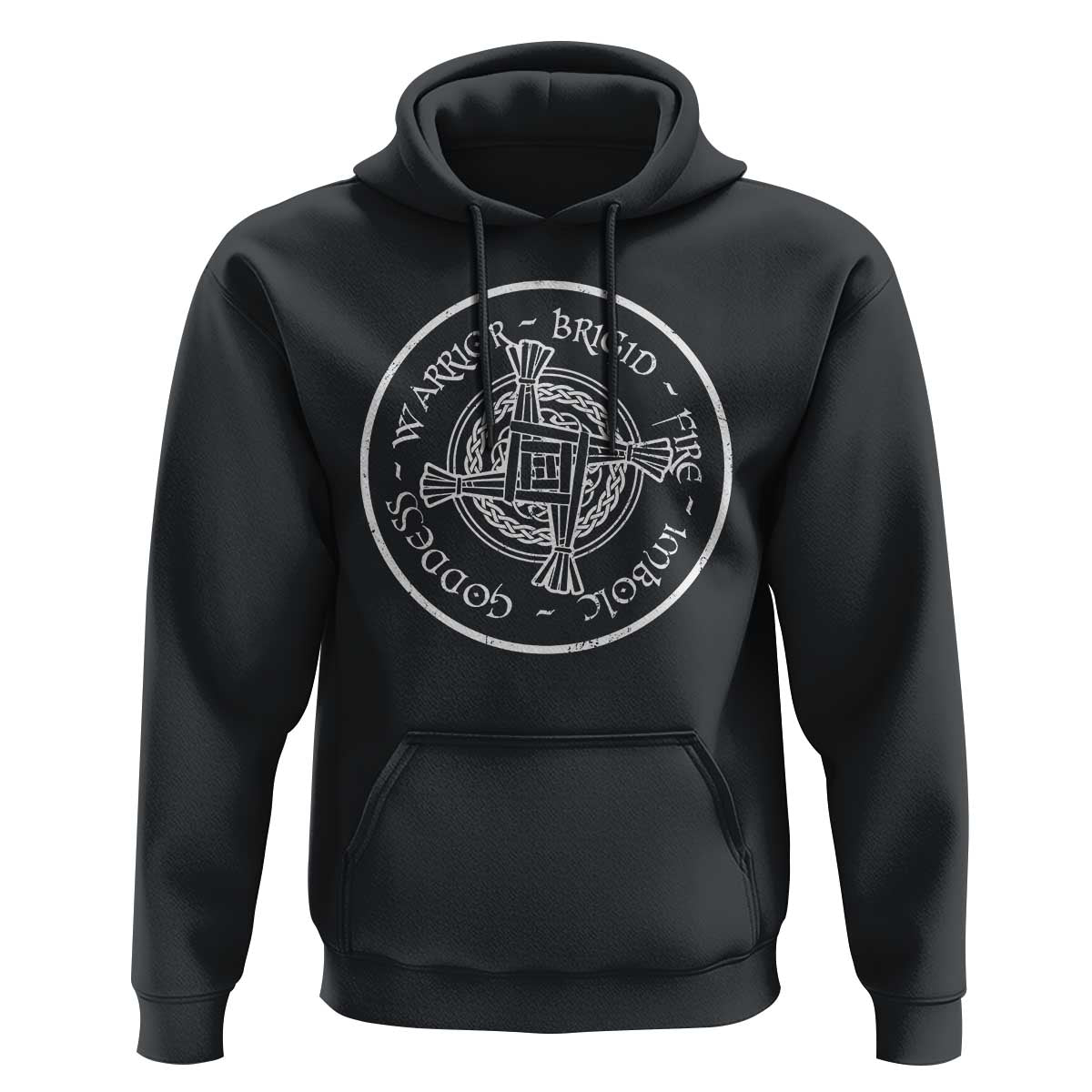 St Brigids Day Hoodie Warrior Brigid Fire Imbloc Goddess Gaelic Willow Cross
