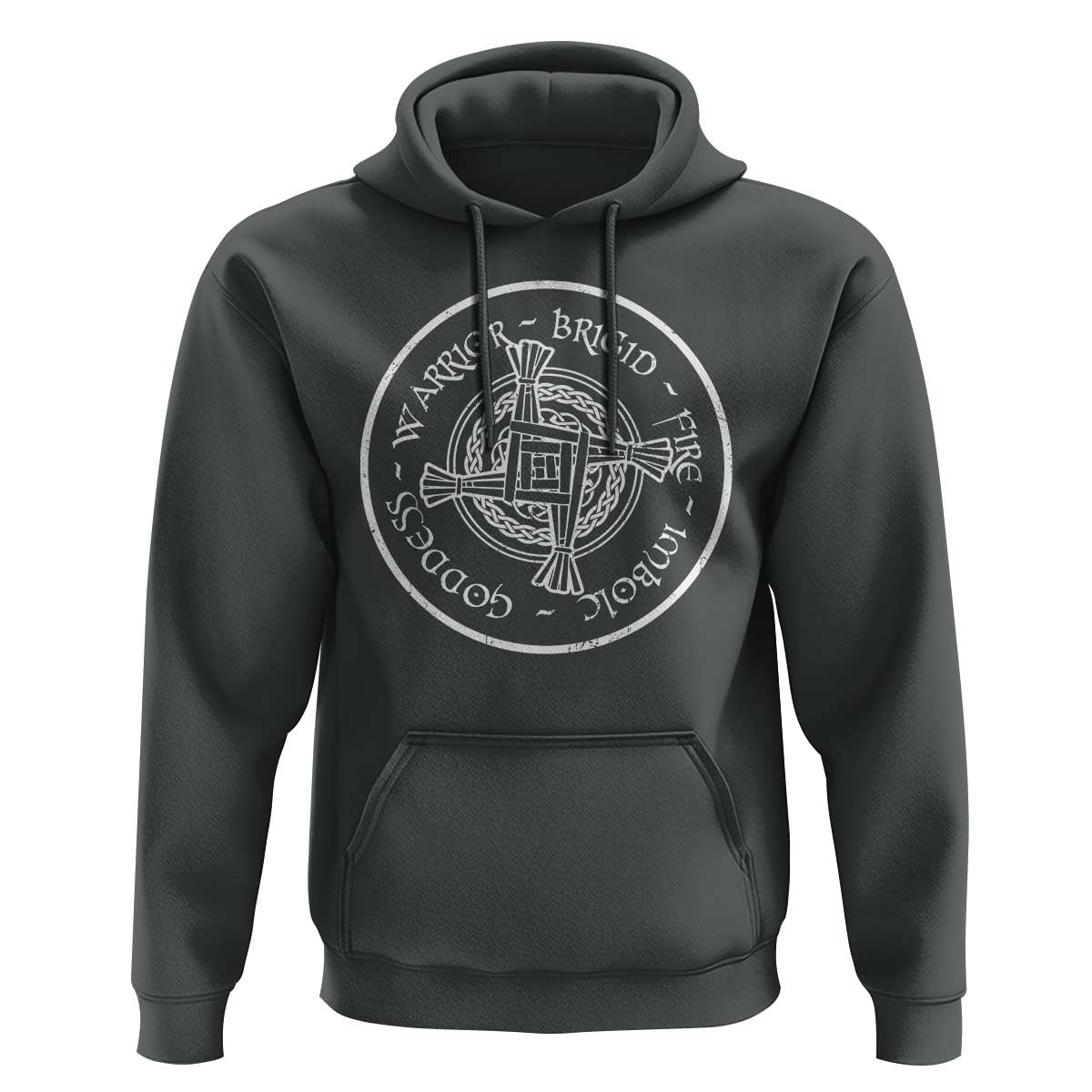 St Brigids Day Hoodie Warrior Brigid Fire Imbloc Goddess Gaelic Willow Cross