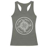 St Brigids Day Racerback Tank Top Warrior Brigid Fire Imbloc Goddess Gaelic Willow Cross