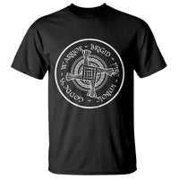 St Brigids Day T Shirt Warrior Brigid Fire Imbloc Goddess Gaelic Willow Cross