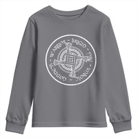 St Brigids Day Youth Sweatshirt Warrior Brigid Fire Imbloc Goddess Gaelic Willow Cross