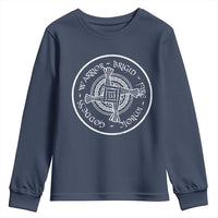 St Brigids Day Youth Sweatshirt Warrior Brigid Fire Imbloc Goddess Gaelic Willow Cross