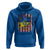 Ukrainian Americans Pride Hoodie Vintage Ukraine USA Flag