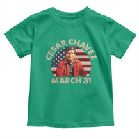Cesar Chavez Day Toddler T Shirt March Holiday Hispanic Heritage American Flag