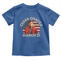 Cesar Chavez Day Toddler T Shirt March Holiday Hispanic Heritage American Flag