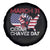 Cesar Chavez Day Spare Tire Cover March 31 Hand Fist American Flag