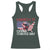 Cesar Chavez Day Racerback Tank Top March 31 Hand Fist American Flag