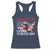 Cesar Chavez Day Racerback Tank Top March 31 Hand Fist American Flag