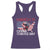Cesar Chavez Day Racerback Tank Top March 31 Hand Fist American Flag