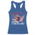 Cesar Chavez Day Racerback Tank Top March 31 Hand Fist American Flag