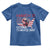 Cesar Chavez Day Toddler T Shirt March 31 Hand Fist American Flag