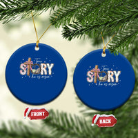 True Story He Is Risen Ceramic Ornament Christian Easter Day Religious Bible Verse - Wonder Print Shop