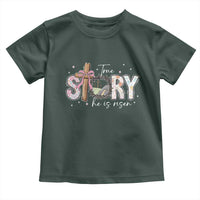 True Story He Is Risen Toddler T Shirt Christian Easter Day Religious Bible Verse