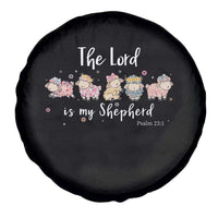 The Lord Is My Shepherd Spare Tire Cover Christian Easter Day Religious Sheep