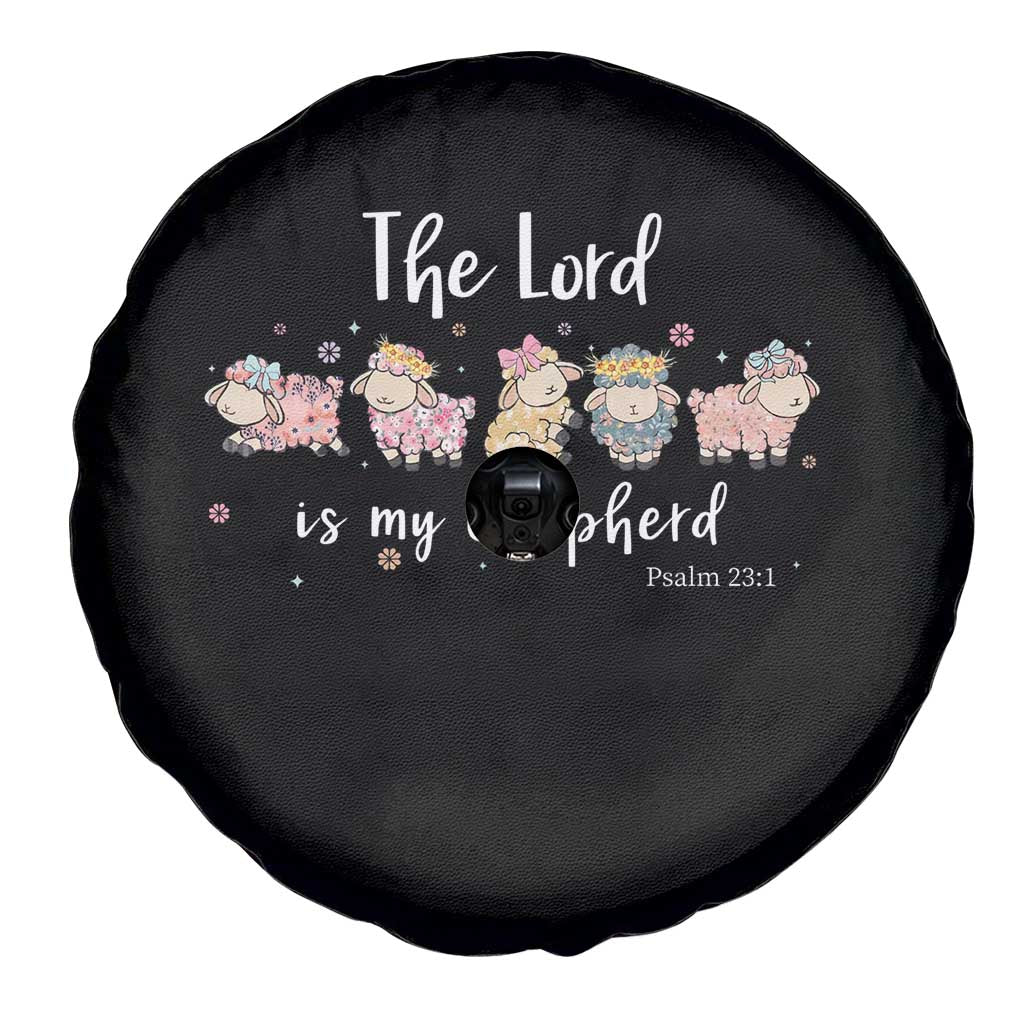The Lord Is My Shepherd Spare Tire Cover Christian Easter Day Religious Sheep