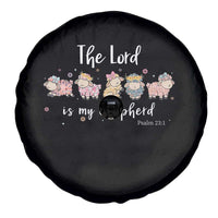 The Lord Is My Shepherd Spare Tire Cover Christian Easter Day Religious Sheep