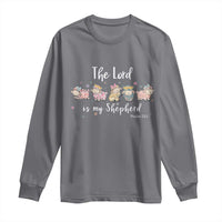 The Lord Is My Shepherd Long Sleeve Shirt Christian Easter Day Religious Sheep