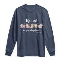 The Lord Is My Shepherd Long Sleeve Shirt Christian Easter Day Religious Sheep
