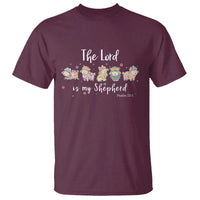 The Lord Is My Shepherd T Shirt Christian Easter Day Religious Sheep