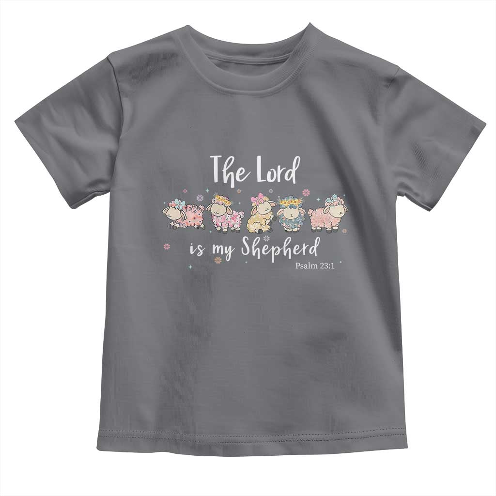 The Lord Is My Shepherd Toddler T Shirt Christian Easter Day Religious Sheep