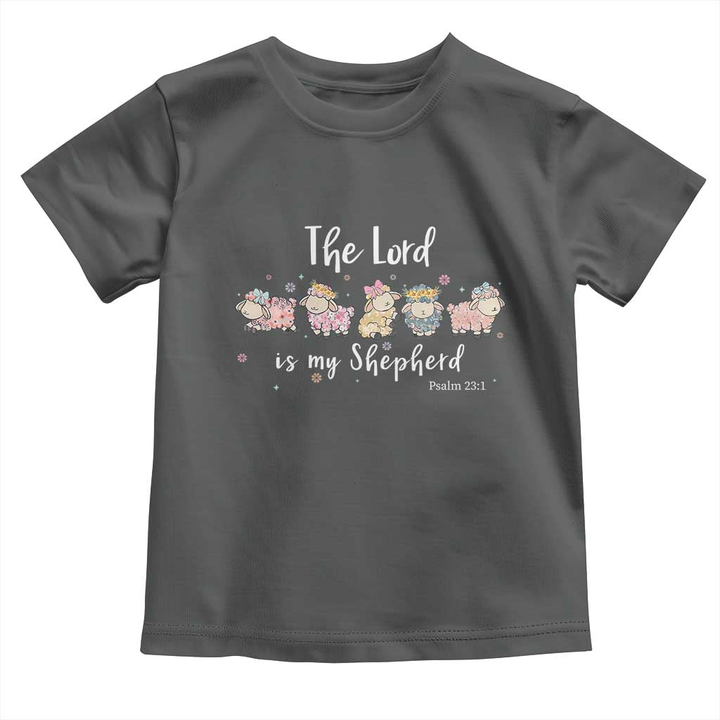 The Lord Is My Shepherd Toddler T Shirt Christian Easter Day Religious Sheep